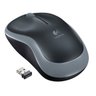 Mouse Wireless Logitech M185 USB 3 Botoes Cinza e Preto - 1