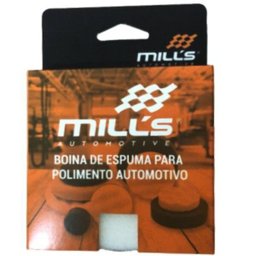 Boina de Espuma Lisa Branca Corte Agressiva 6 Polegadas Mills - 2
