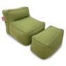 Puff Poltrona Brisa com Apoio - Pufe Verde para Área Externa/interna com Enchimento - 1