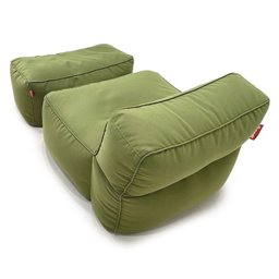 Puff Poltrona Brisa com Apoio - Pufe Verde para Área Externa/interna com Enchimento - 5