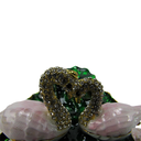 Ver imagem 6 de Porta Joias Organizador de Brincos Colar Biju Zamac Cisne - 8x9x4cm