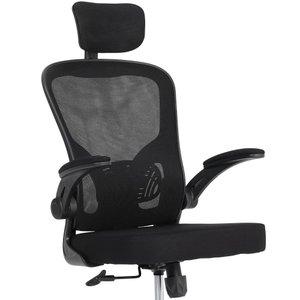 Cadeira de Escritório Presidente Moob Veneza Giratória Ergonômica com Sistema Relax Preta