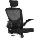 Ver imagem 1 de Cadeira de Escritório Presidente Moob Veneza Giratória Ergonômica com Sistema Relax Preta