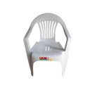 Ver imagem 4 de Kit 18 Cadeira Plástica Poltrona Branca Carga Máxima 182kg
