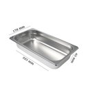 Ver imagem 2 de Cuba Gastronômica de Inox Gn 1/3 de 65 Mm Dj1365ct Frigopro