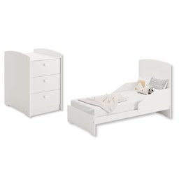 Berço Multifuncional Atlanta Branco Fosco - 5