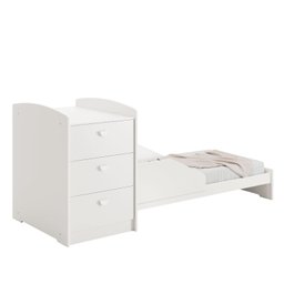 Berço Multifuncional Atlanta Branco Fosco - 8