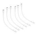 Ver imagem 1 de Kit 6 Un Engate Flexível 1/2 X 60Cm Água Fria Pvc Tigre