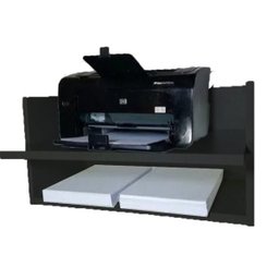 SUPORTE PARA IMPRESSORA COM NICHO TROVARELLI PRETO - 1