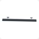 Ver imagem 4 de Prateleira Suporte Embutido 120x14x3cm Preta Conceito