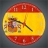 Relógio De Parede Bandeira Da Espanha Com Tamanho 40 Cm R01 - 4