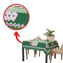 Ver imagem 4 de Toalha Mesa Quadrada Jogar Baralho Poker Truco 4 Lugares