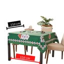 Ver imagem 2 de Toalha Mesa Quadrada Jogar Baralho Poker Truco 4 Lugares