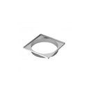 Ver imagem 1 de Kit 2 Porta Grelha Quadrada Cromada 150mm Caixa Sifonada