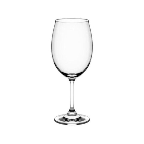 Taça de Vinho 450ml Em Cristal Com Titânio - Haus Concept 56313/104