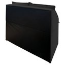 Ver imagem 5 de Cabeceira Bau Cama Box Queen 1,60 Estofada Maite Veludo Preto