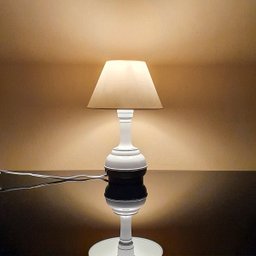 Abajur Infantil Bojudinho Menina Menino Luminária para Quarto de Bebê - Cor Branco - 6