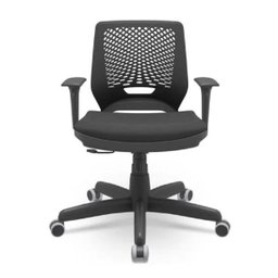 Cadeira Plaxmetal Beezi Giratória Nr17 Braço Regulável T1319 Preto - 1