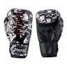 Kit Muay Thai Luva Bandagem Caneleira Bucal Caveira Pro 10Oz - 2