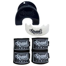 Kit 2 Pares Bandagem 3M E Protetor Bucal - Branco - 1
