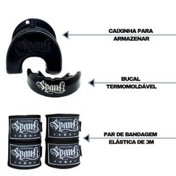Kit 2 Pares Bandagem 3M E Protetor Bucal - Transparente - 3
