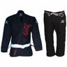Kimono Jiu-Jitsu Bjj - Krieger - Phantom Preto E Vermelho A2 - 4
