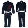 Kimono Jiu-Jitsu Bjj - Krieger - Phantom Preto E Vermelho A2 - 1