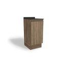 Ver imagem 1 de Cozinha Modulada Kappesberg Maxxi Nicho g741 c/ Tampo 40cm Nogal/Preto Brilho-Kappesberg