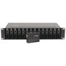 Chassi Rack 19 Polegadas Intelbras Kx1400 para Conversor de Midia 14 Slots - 1