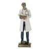 Escultura Decorativa Veterinário em Resina 25,5cm Paris Luz - 1