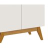 Buffet Classic 2 Portas Off-White com Freijó - 4