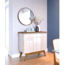 Ver imagem 2 de Buffet Classic 2 Portas Off-White com Freijó