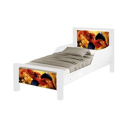 Mini Cama Infantil Adesivada Homem Aranha - 2
