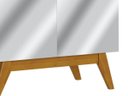 Ver imagem 4 de Buffet Classic 2 Portas Branco Acetinado e Espelho