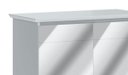 Ver imagem 3 de Buffet Classic 2 Portas Branco Acetinado e Espelho