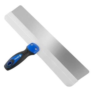 Espátula T Aço Inox 30cm Tigre Massa Corrida/Gesso/Drywall