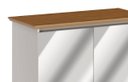 Ver imagem 3 de Buffet Classic 2 Portas Off-White com Freijó e Espelho