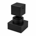 Ver imagem 6 de Kit 2 Acabamentos Quadrado para Registro 16 Estrias Preto Fs
