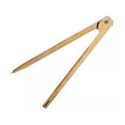 Compasso para Quadro Escolar 40 Cm - Pacote com 3 Unidades - 1