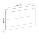 Ver imagem 5 de Rack com Painel para Tv até 86 Polegadas Seleto 2 Portas Cedro/off White - Pnr Móveis