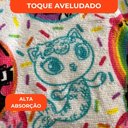 Ver imagem 4 de Roupão Aveludado Lepper Estampado Personagens Infantil a Casa Mágica da Gabby M