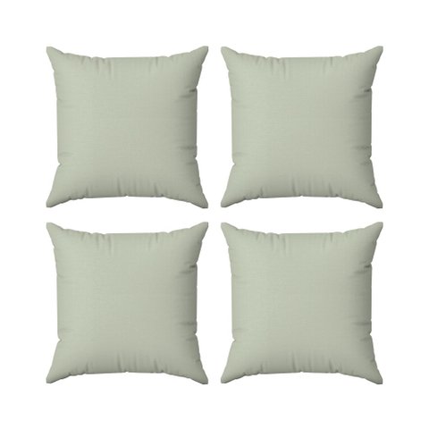 Kit 4 Capas Almofadas Decorativas Lisas 45x45 ID Decor :03 Bege