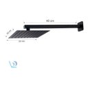 Ver imagem 5 de Kit Chuveiro Banheiro Square Preto C/ Acabamento Monocomando