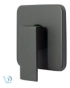 Ver imagem 3 de Kit Chuveiro Banheiro Square Preto C/ Acabamento Monocomando