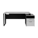 Ver imagem 7 de Escrivaninha Mesa de Escritório 172cm 2 Gavetas Flex Multimóveis CR25310 
