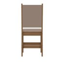 Ver imagem 7 de Conjunto Sala de Jantar Mesa Retangular 108cm Bellagio e 4 Cadeiras Clara Carvalho/off White - Polim
