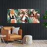 Quadros Para Sala Africanas Estilizadas 3 Telas 60x45cm - 4