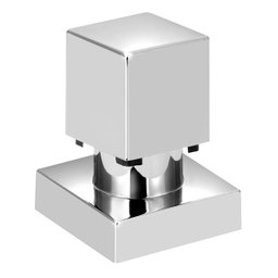 Acabamento Quadrado de Metal para Registro Pressão Gaveta Deca - 2