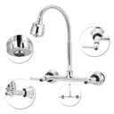 Ver imagem 2 de Torneira Misturador Cozinha de Parede Gourmet Luxo 1/4v