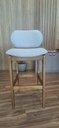 Ver imagem 5 de Kit 2 Banquetas Alta Decor Linho Cinza N-14